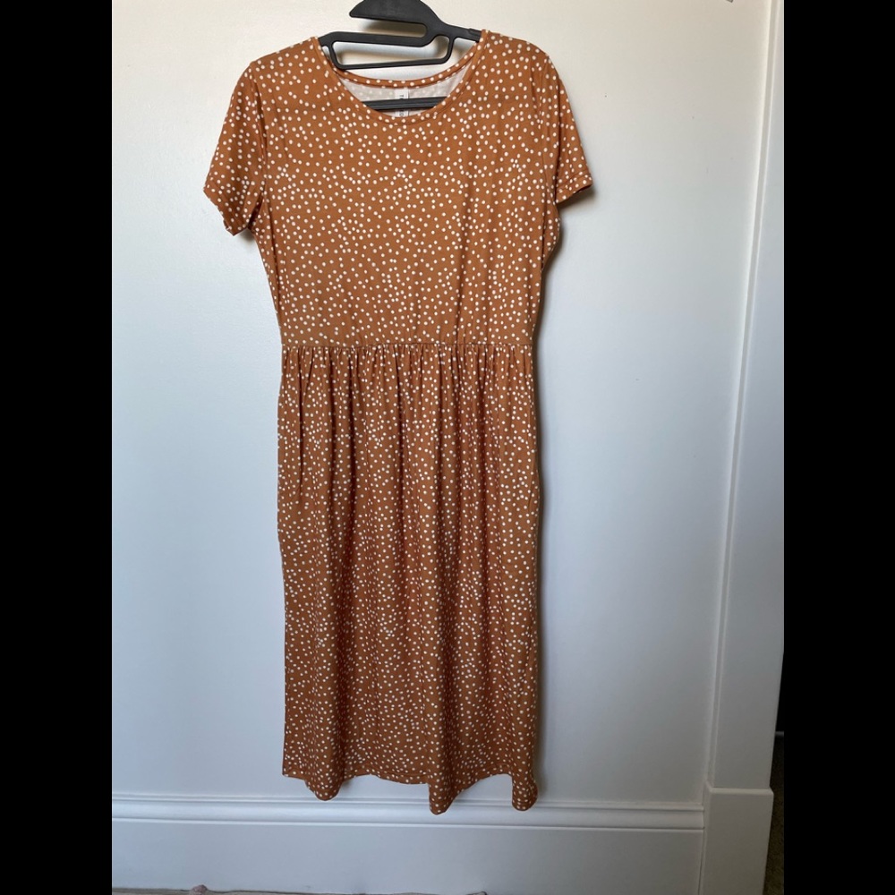 Tickled teal dress